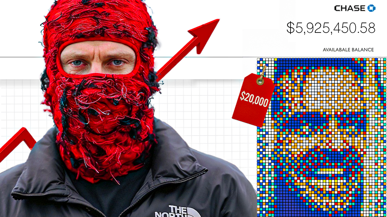 This is a photo of the artist invader for the blog we discuss Branding for Street art in 2025.