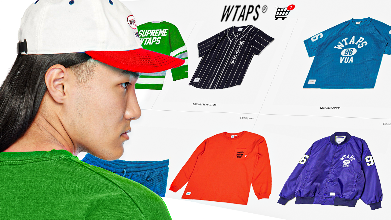 Photo of WTAPS website. It is for the blog Streetwear Branding in 2025.