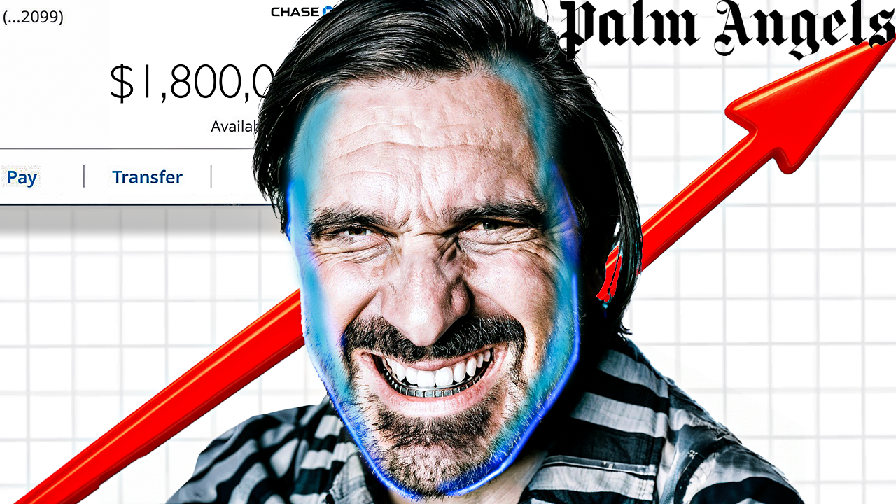 This is the owner of Palm angels for the blog we made about streetwear marketing in LA.