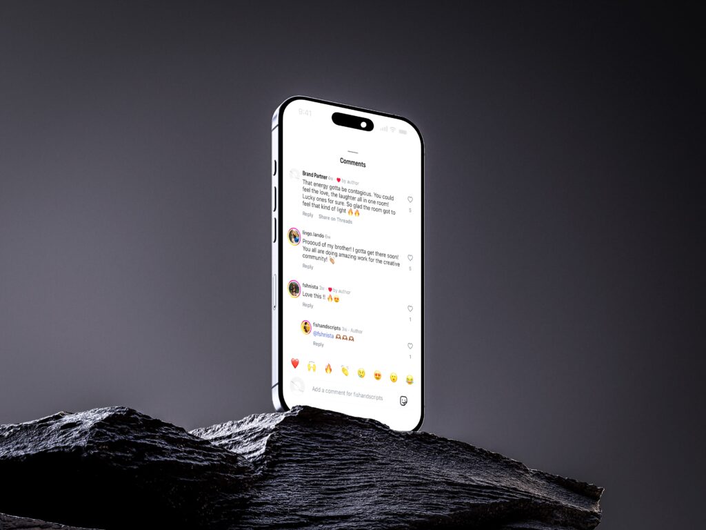 Photo of our work from streetwear marketing.